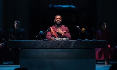 Coriolanus review – David Oyelowo keeps you waiting and Es Devlin’s design is to die for