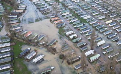 Dozens of people and 22 dogs rescued in emergency evacuation of holiday park due to flooding