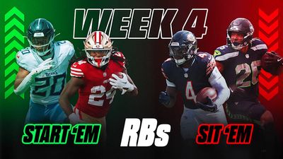 Running Backs Start 'Em, Sit 'Em Picks For Fantasy Football Week 4