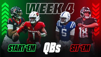 Quarterback Start 'Em, Sit 'Em Picks For Fantasy Football Week 4