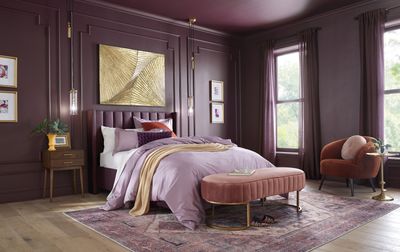 Glidden's Color of the Year for 2025 is a Rich, Grounding Purple That Pairs Perfectly With Neutrals