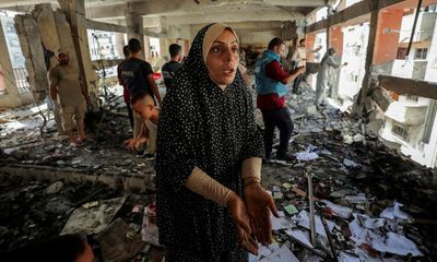 Seven people killed in Israeli airstrike on Gaza City school shelter