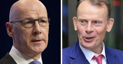 Andrew Marr suggests John Swinney is not a 'grown up First Minister' at Labour event