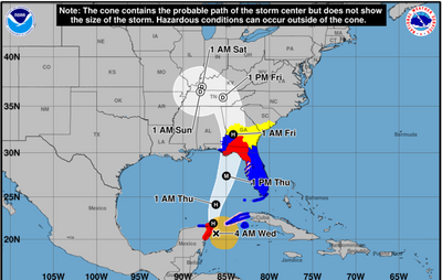 Tropical Storm Helene Latest: Map Reveals Where 'Most Aggressive' Weather Will Hit US First