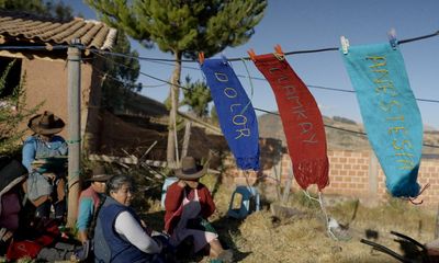 ‘It’s the first time I’ve woven in 27 years’: Peruvian women revive arts lost to trauma of forced sterilisations