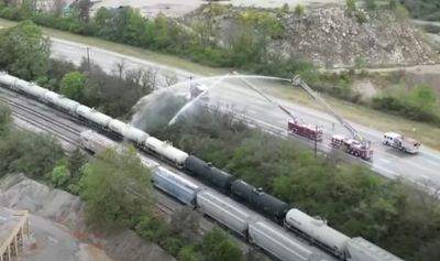 Ohio Town Ordered To Evacuate After Train Starts Spewing Toxic Organ-Damaging Chemical