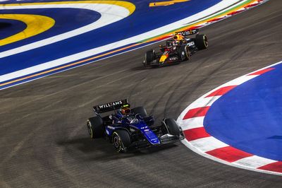 Perez: Colapinto "didn't put a foot wrong" in F1 Singapore GP defence