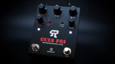 “It has taken us a long time to get this package perfected. I’ve got everything in here that I could dream of”: Keeley spent three years crafting the Octa Psi – a crazy 3-in-1 octave/pitch-shifting/fuzz pedal