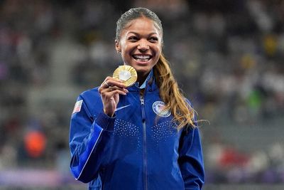 Women's only track meet in NYC features Olympic champs, musicians and lucrative prize money