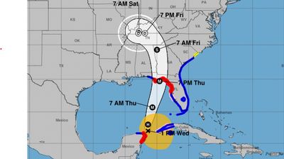 Hurricane Helene Strengthens As It Takes Aim At Florida