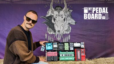 "It's one of my favourite pedals of all time – it's so creative": Brontide's Tim Hancock praises the Line-6 DL-4 delay as he shows us his pedalboard