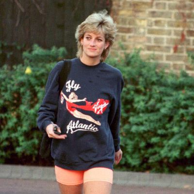 Break Out the Biker Shorts Because Princess Diana Style Season Is Here