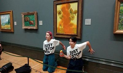 Artists plead for activists who threw soup on a Van Gogh to be spared jail