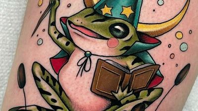 100 Tattoos That Might Make You Fall In Love With Frogs