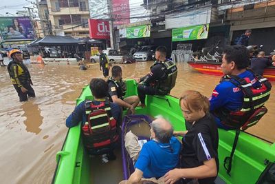 Chiang Mai still flooded