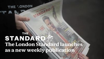 The London Standard hits the streets for the first time