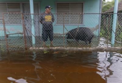 Hurricane Helene Brings Strong Winds To Florida Keys