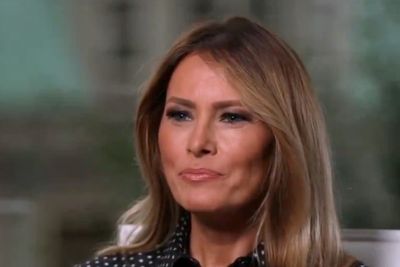 Melania Trump reveals the one word she’d use to describe her husband