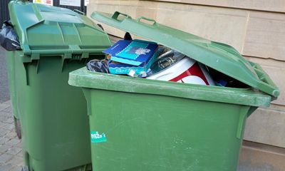 Recycling rate falls in UK as just 44% of household waste is recycled