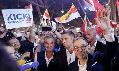 ‘This is the normalisation of racism’: apprehension at prospect of election success for Austria’s far right