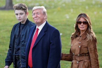 Melania Trump reveals she’s not an empty nester – as Barron still lives at home