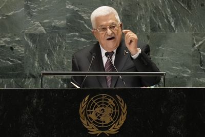 Abbas slams US’s diplomatic support for Israel’s war on Gaza in UN speech