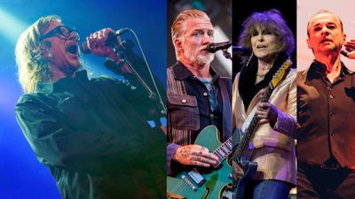 "Watch how he walks onto the stage, plants himself at the mic, one tattooed fist halfway down the stand, the other resting on top of the mic, immobile, massive, male": Josh Homme, Chrissie Hynde, and more line-up for Mark Lanegan tribute concert