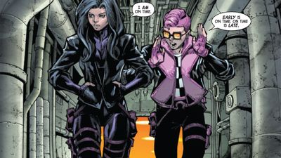 Psylocke and Quentin Quire will have to work together to save a young mutant in X-Men #5