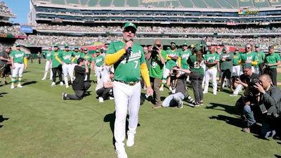 Mark Kotsay Delivers Emotional Speech to Cap Off Final A's Game at Oakland Coliseum