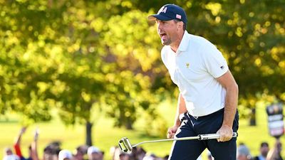 Keegan Bradley Adds Exclamation Point to U.S. Day 1 Sweep at Presidents Cup