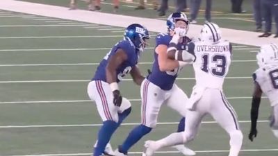 Giants' First Drive vs. Cowboys Ends With Face-Mask Penalty Called on the Wrong Team