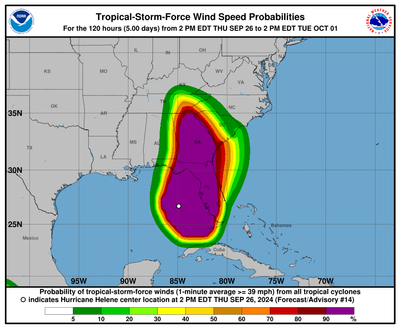 Hurricane Helene Slams Into Florida Coast As A Category 4