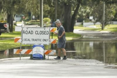 Alachua County Reports Downed Trees And Power Lines Due To Hurricane