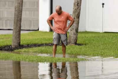 Hurricane Helene Causes Record Flooding In Clearwater, Florida