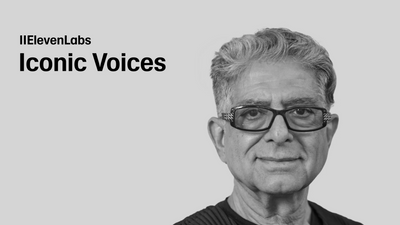 Deepak Chopra's AI voice aims to enlighten your listening