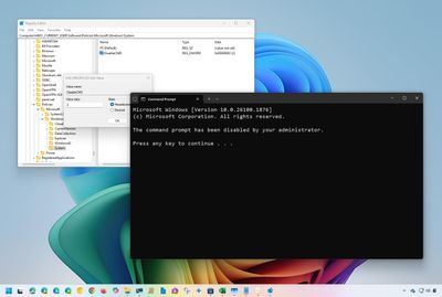 How to disable Command Prompt on Windows 11 and 10