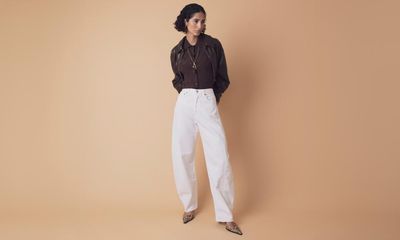 Baggy jeans are back, and the barrel-leg is the grown-up way to do them