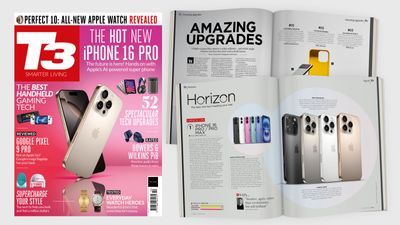 The hot new iPhone 16 Pro, in the latest issue of T3!