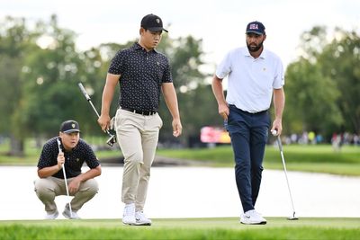 Tom Kim accused of ‘disrespectful’ behaviour after Scottie Scheffler spat during Presidents Cup