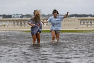 Hurricane Helene Weakens To Tropical Storm Over Georgia