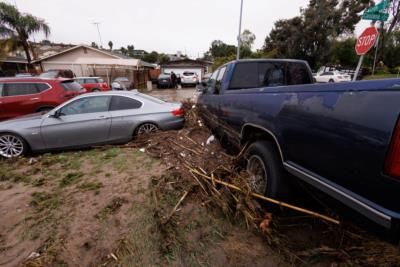 Homes Washed Away In Steinhatchee As Storm Surge Hits Coast