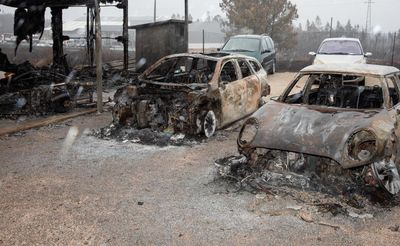 ‘Absolute chaos’: counting the cost of a deadly wildfire in northern Portugal