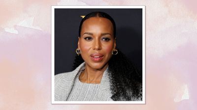 Kerry Washington's icy grey eyeshadow look is so simple - and perfect for autumn