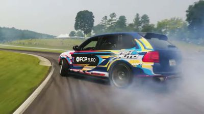 LS-Swapped Porsche Cayenne Is the New King of Drift Cars