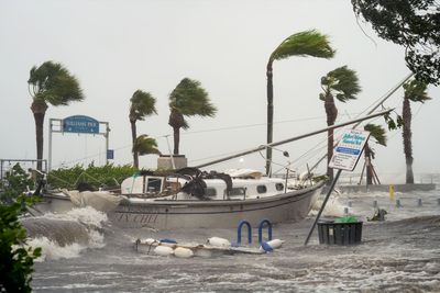 Hurricane Helene tears apart Florida