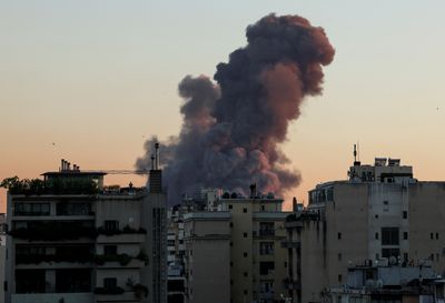 Waves of explosions rock Beirut as Israel says it attacked Hezbollah HQ