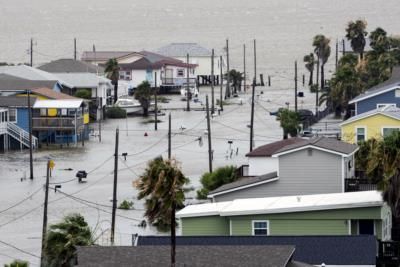 National Guardsman Conducting Rescue Efforts In Florida For Tropical Storm