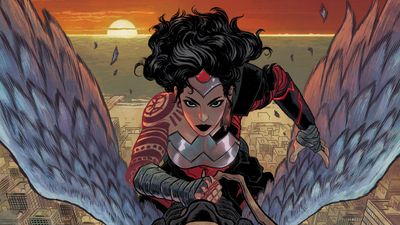 "It's a big wild swing of a book," says writer Kelly Thompson as Absolute Wonder Woman gives the amazing Amazon a new home, a new outfit, and new lassos