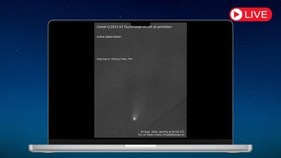 Watch spectacular Comet Tsuchinshan-ATLAS rise during the early hours of Sept. 28 with this free livestream