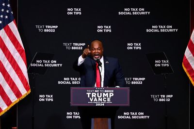 Gubernatorial candidate Mark Robinson treated for burns received at appearance, campaign says